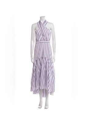 Veronica Beard Striped Long Dress
